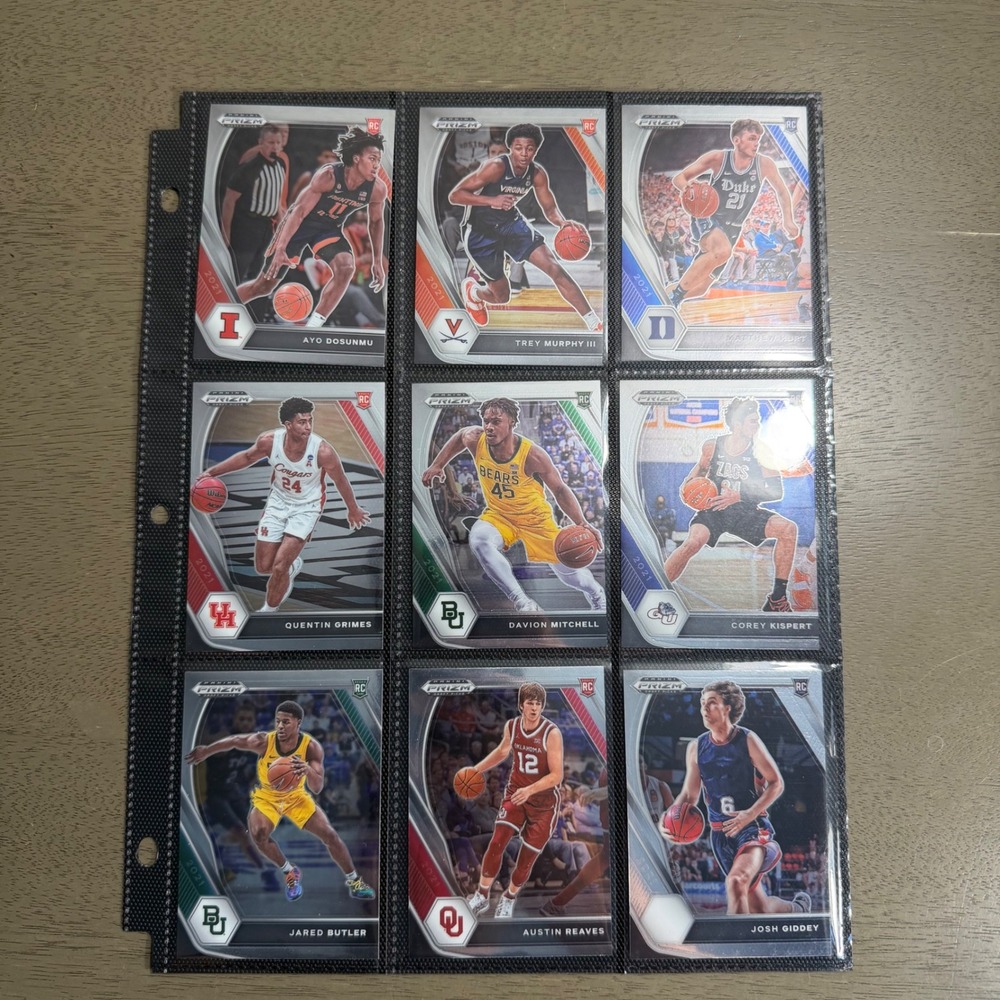 18 Panini Prizm Draft Picks 2021 Basketball RC Lot Austin Reaves‎ Josh Giddey RC